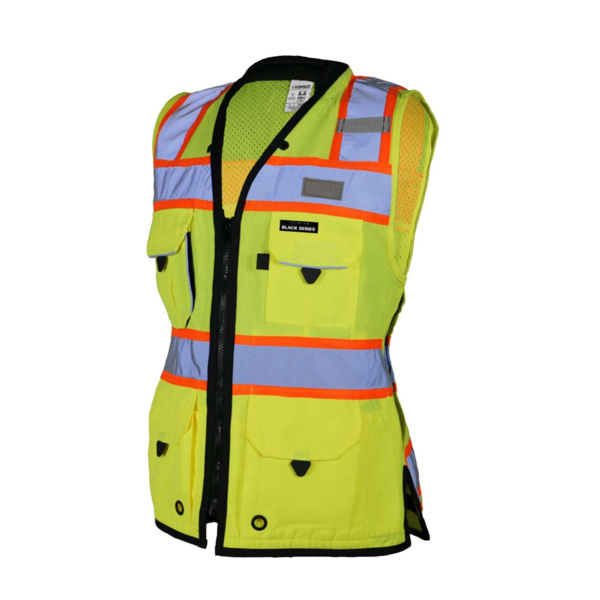 Women's Premium Black Series® Heavy Duty Surveyors Vest Thumbnail