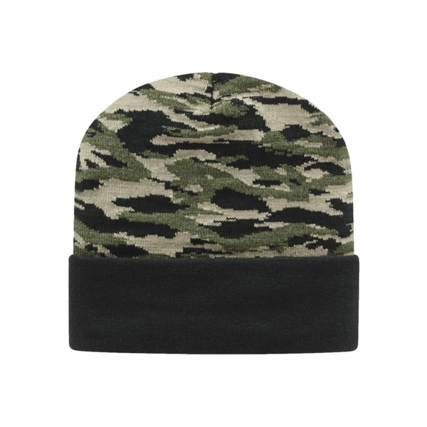 USA-Made Camo Cuffed Beanie Thumbnail