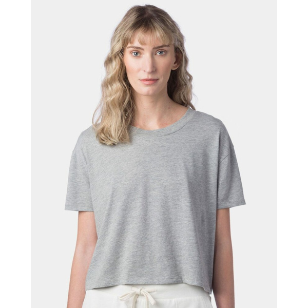 Women's Cotton Jersey Go-To Headliner Crop Tee Thumbnail