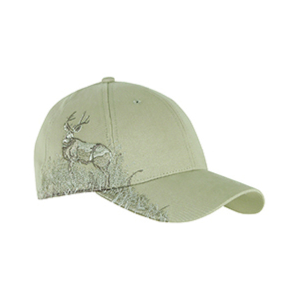 Deer Mule Camo Structured Mid-Profile Hat Thumbnail