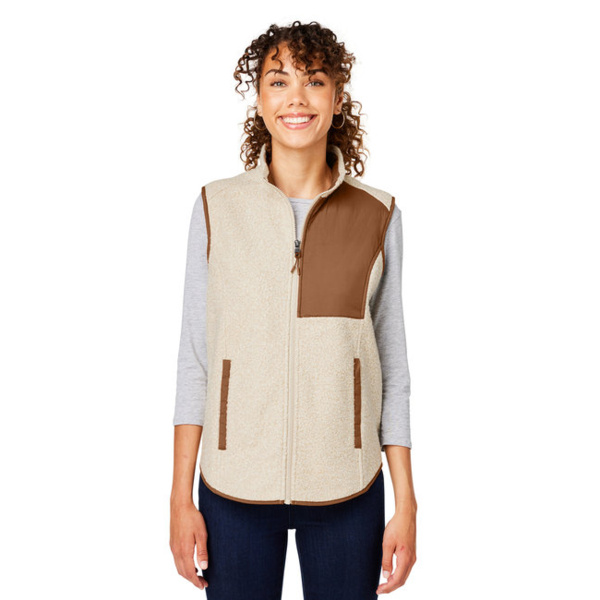 Ladies' Aura Sweater Fleece Vest Thumbnail
