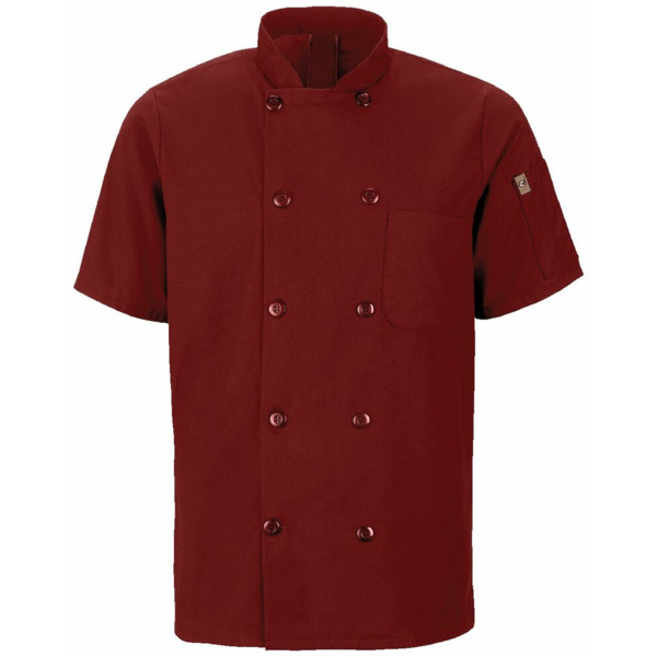 Mimix™ Short Sleeve Chef Coat with OilBlok Thumbnail
