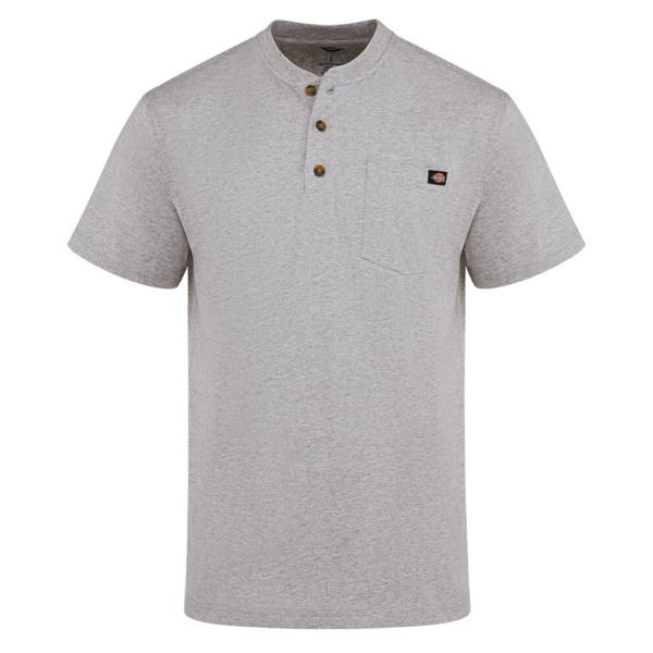 Men's Heavyweight Traditional Short Sleeve Henley Thumbnail