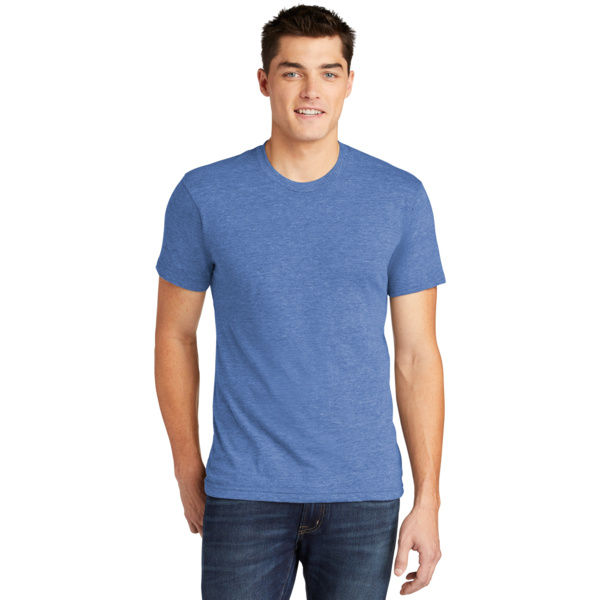 Tri Blend Short Sleeve Track T Shirt Thumbnail