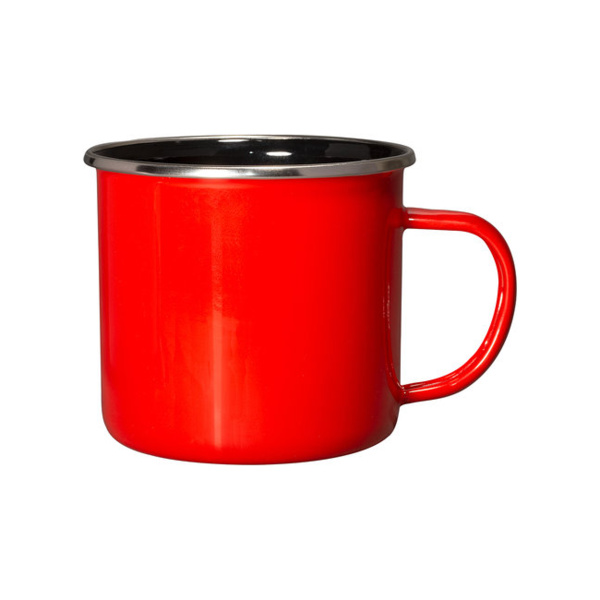 16.9oz Iron And Stainless Steel Log Cabin Mug Thumbnail