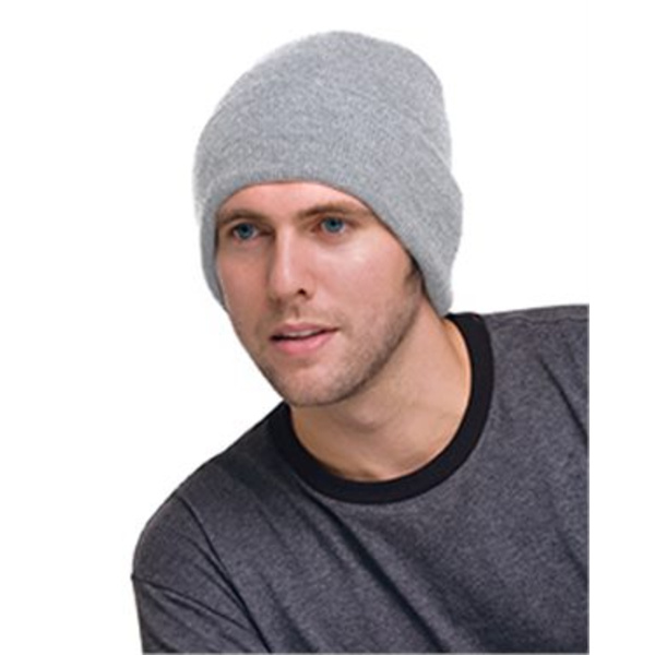 USA-Made 12'' Knit Cuffed Beanie Thumbnail