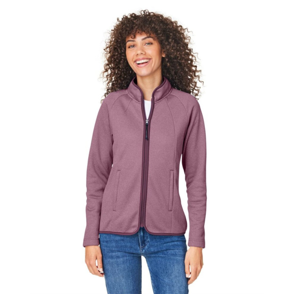 Women's Venture Heathered Stripe Full-Zip Jacket Thumbnail