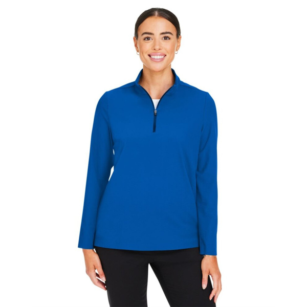 Women's CrownLux Performance® Windsor Welded Quarter-Zip Pullover Thumbnail