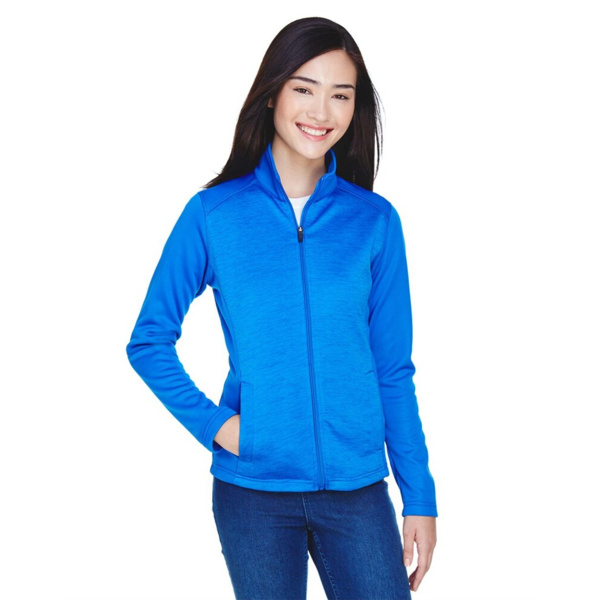 Women's Newbury Colorblock Mélange Fleece Full-Zip Jacket Thumbnail