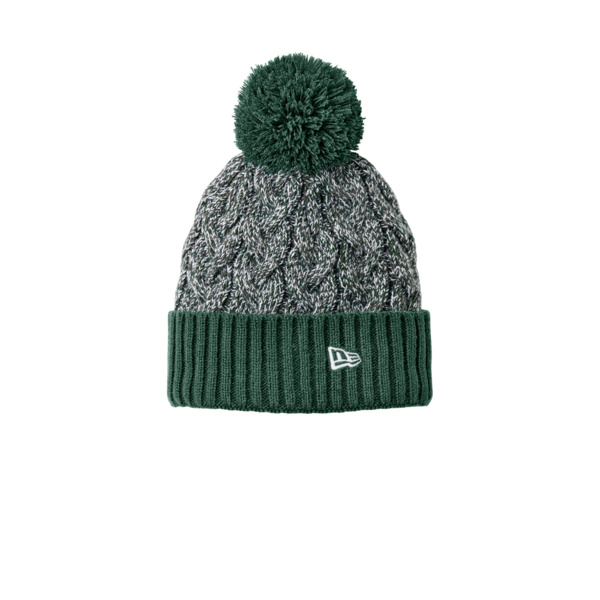 Marled Knit Pom Beanie Thumbnail