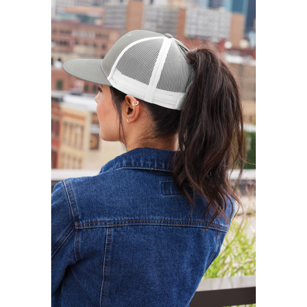 Snapback Ponytail Trucker Cap Thumbnail