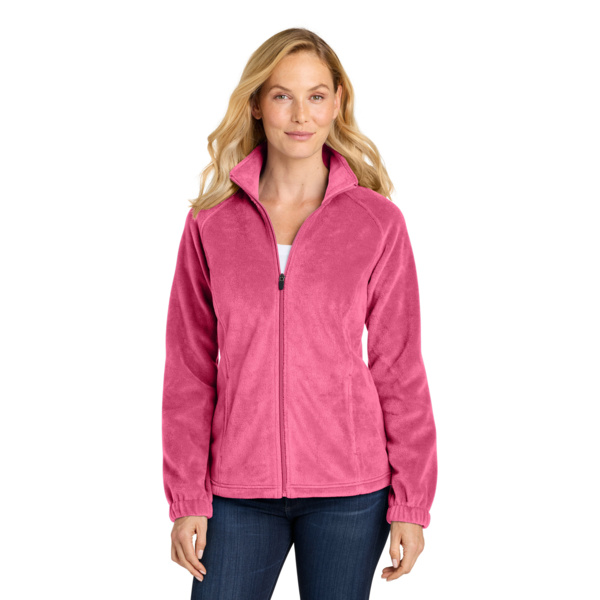 Women's Plush Fleece Full Zip Jacket Thumbnail