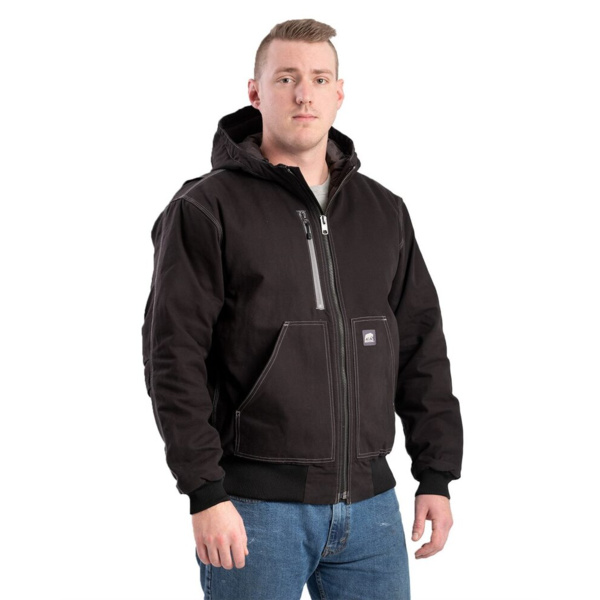 Men's Modern Hooded Jacket Thumbnail