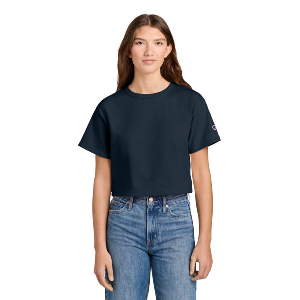 Women's Cropped Heritage Tee Thumbnail