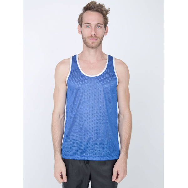 H458 Poly Mesh Athletic Tank Thumbnail