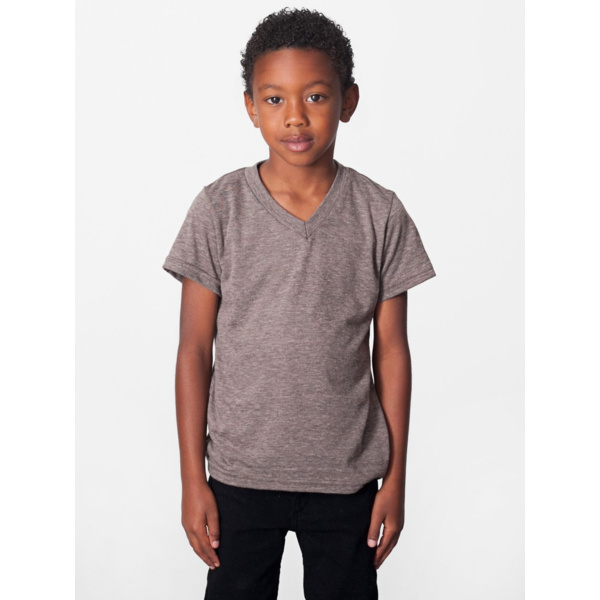 TR156 Toddler Tri-Blend V-Neck T-Shirt Thumbnail