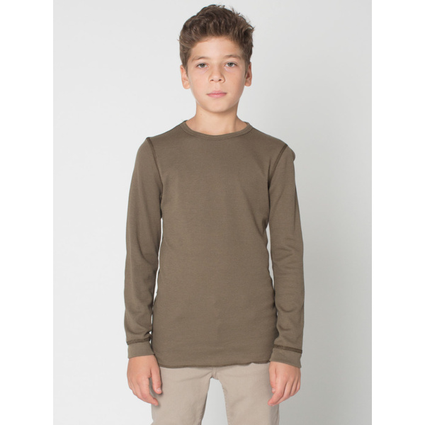 T207 Youth Baby Thermal L/S T-Shirt Thumbnail