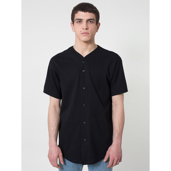 1403 Thick Knit Jersey Baseball Tee Thumbnail