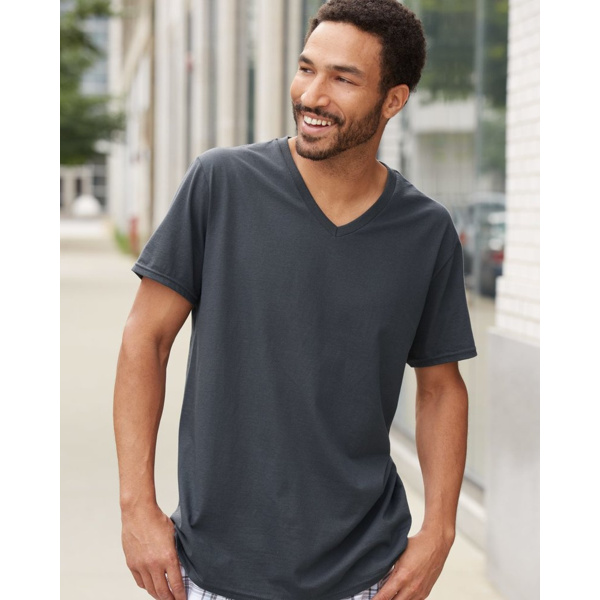 Sofspun® V-Neck T-Shirt Thumbnail