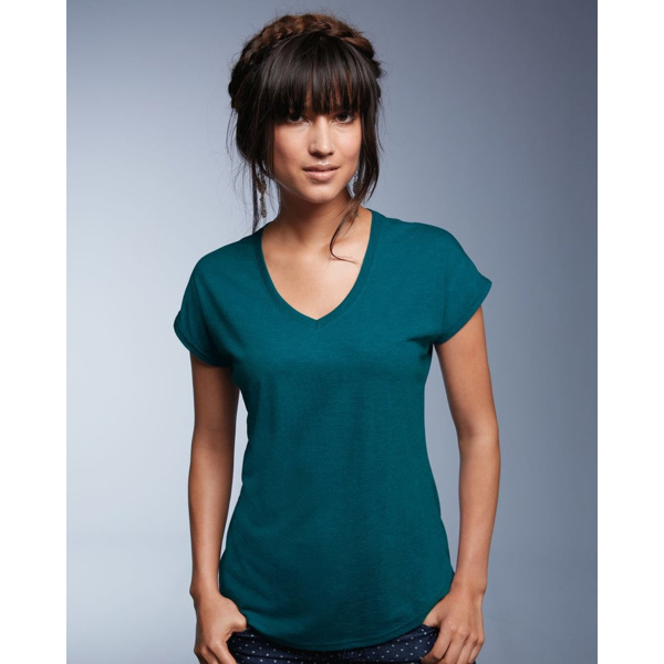 Women’s Triblend V-Neck T-Shirt Thumbnail