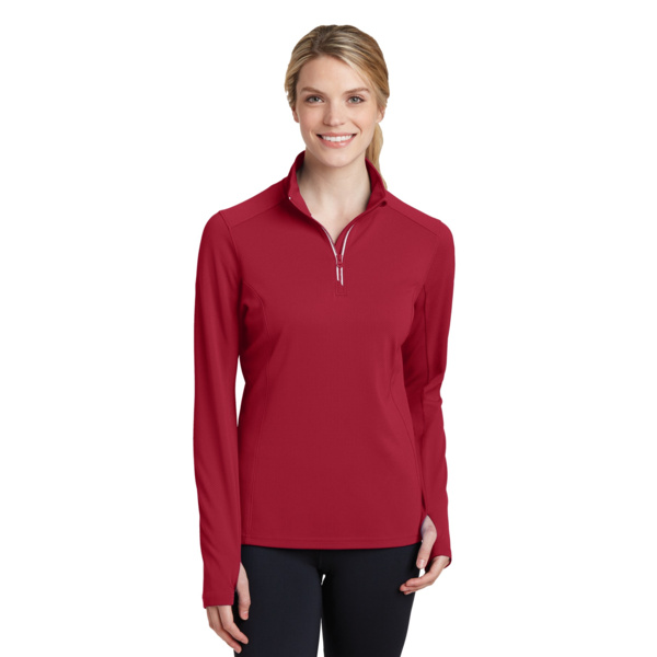 Women's Sport Wick ® Textured 1/4 Zip Pullover Thumbnail
