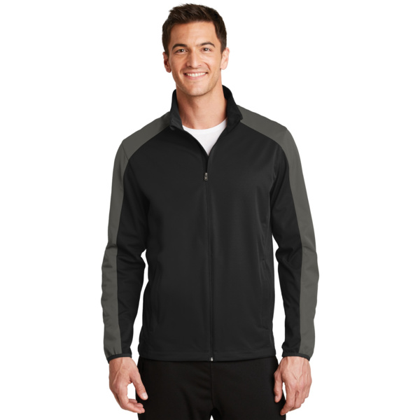 Active Colorblock Soft Shell Jacket Thumbnail