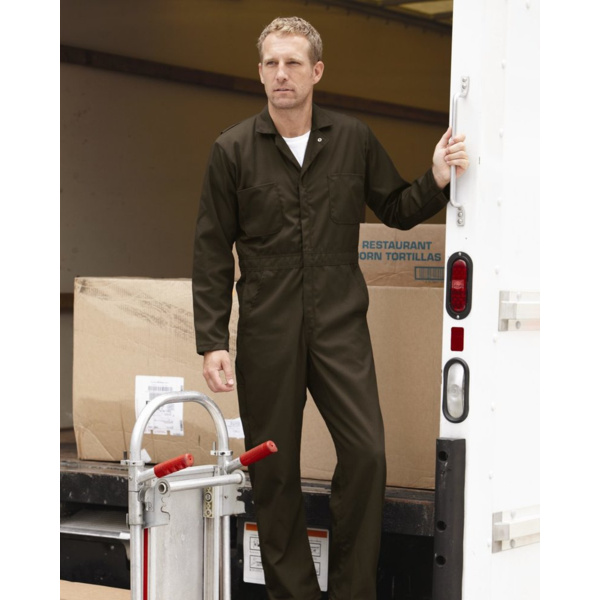 Men's Twill Action Back Coverall Thumbnail