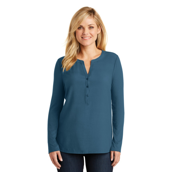 Women's Concept Henley Tunic Thumbnail