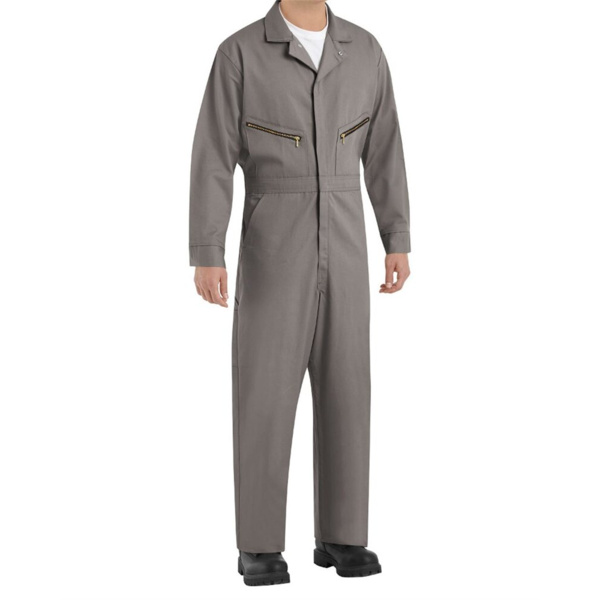 Men's Tall Zip-Front Cotton Coverall Thumbnail