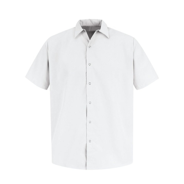Men's Specialized Pocketless Polyester Work Shirt Thumbnail