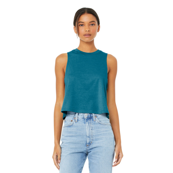 Women's Racerback Cropped Tank Thumbnail