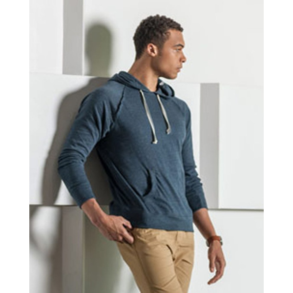 Heather Hooded Long Sleeve T-Shirt Thumbnail