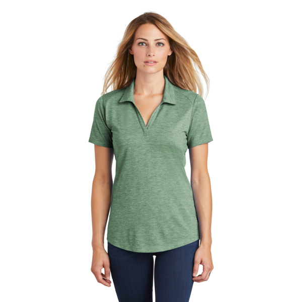 Women's PosiCharge ® Tri Blend Wicking Polo Thumbnail
