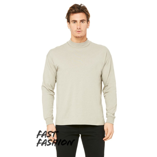 FWD Fashion Mock Neck Long Sleeve Tee Thumbnail