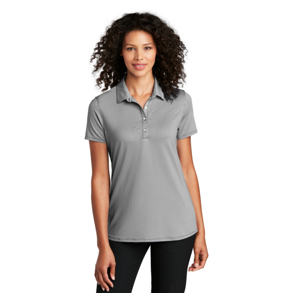 Women's Gingham Polo Thumbnail