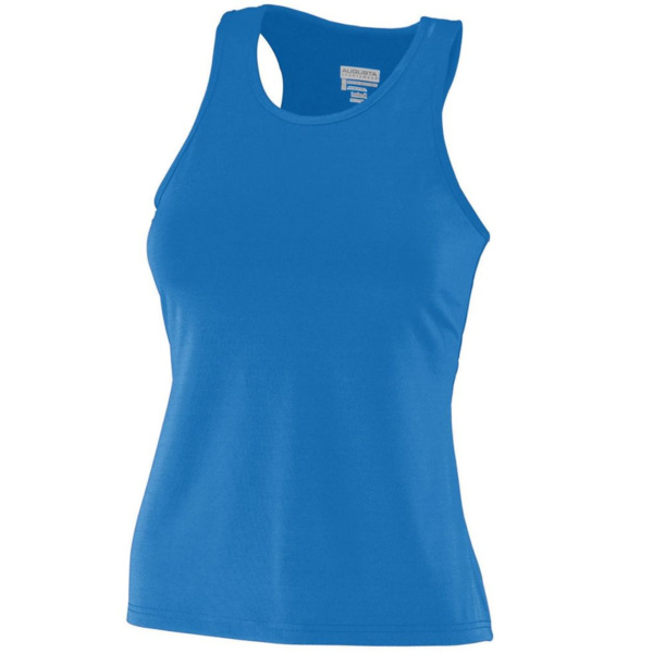 Women's Solid Racerback Tank Top Thumbnail