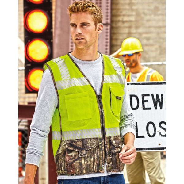 Premium Brilliant Series® Mossy Oak Camo Class 2 Vest Thumbnail