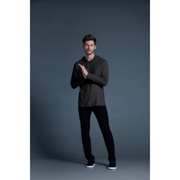 Softstyle Adult Long Sleeve Hooded T-Shirt Thumbnail