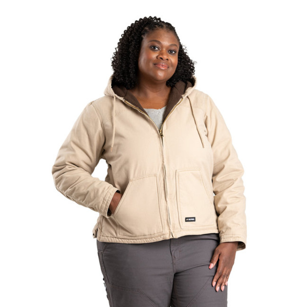 Ladies' Softstone Hooded Coat Thumbnail