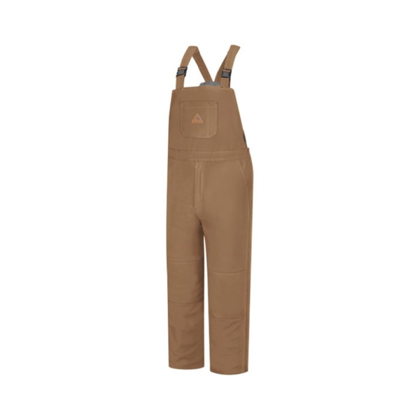 Brown Duck Deluxe Insulated Bib Overall - EXCEL FR® ComforTouch Thumbnail