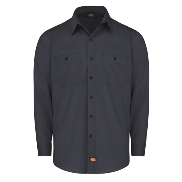 Men's Tall Industrial Worktech Ventilated Long Sleeve Work Shirt Thumbnail
