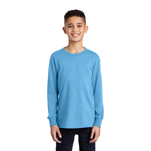 Youth Long Sleeve Core Cotton Tee Thumbnail