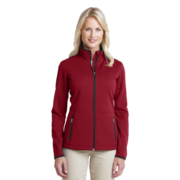 Ladies Pique Fleece Jacket Thumbnail